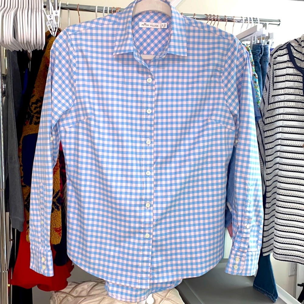 Peter Millar ladies button down long sleeve shirt